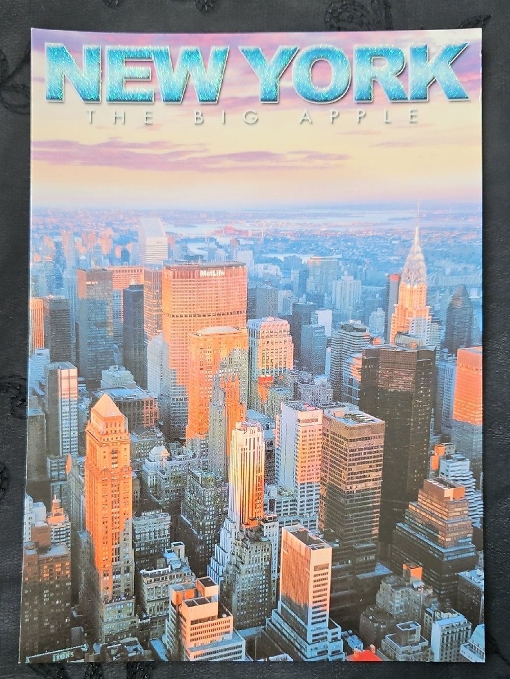 "New York The Big Apple" Keepsake Postcard